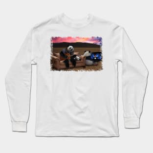 Panda Song Long Sleeve T-Shirt